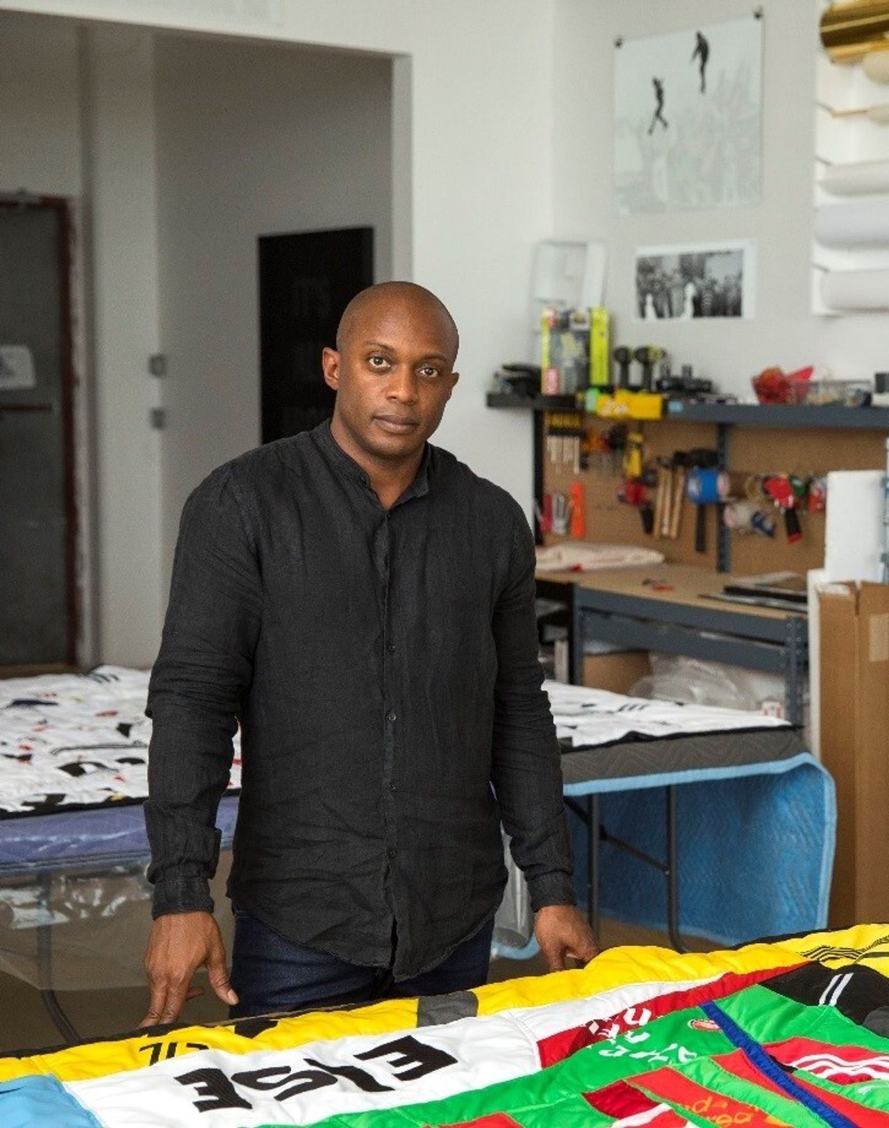 Hank Willis Thomas. (Photo: Levi Mandel. Courtesy Ben Brown Fine Arts London)