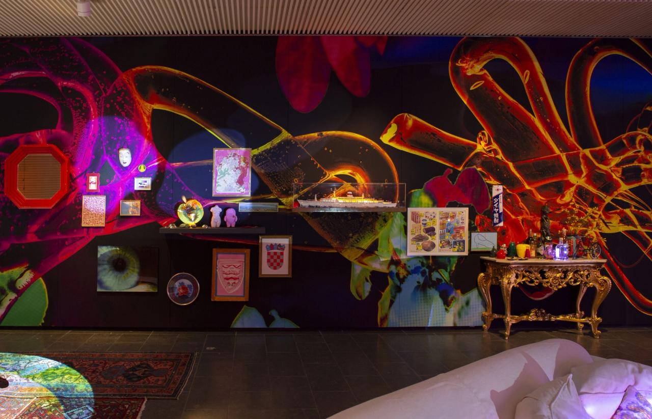 View of Pipilotti Rist’s exhibition “Open My Glade” (2019) created in collaboration with Kvadrat, at the Louisiana Museum of Modern Art in Denmark. (Photo: Poul Buchard. Courtesy Kvadrat)