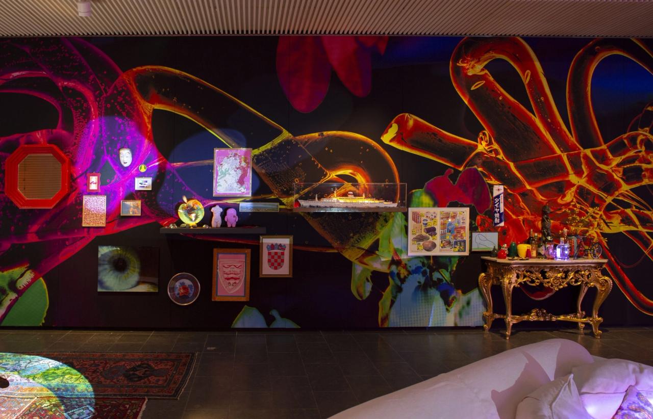 View of Pipilotti Rist’s exhibition “Open My Glade” (2019) created in collaboration with Kvadrat, at the Louisiana Museum of Modern Art in Denmark. (Photo: Poul Buchard. Courtesy Kvadrat)