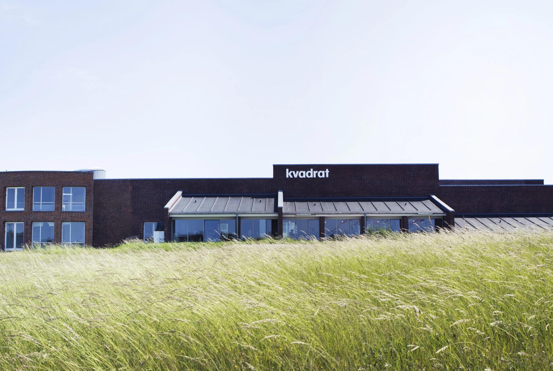 The Kvadrat headquarters in Ebeltoft, Denmark. (Courtesy Kvadrat)