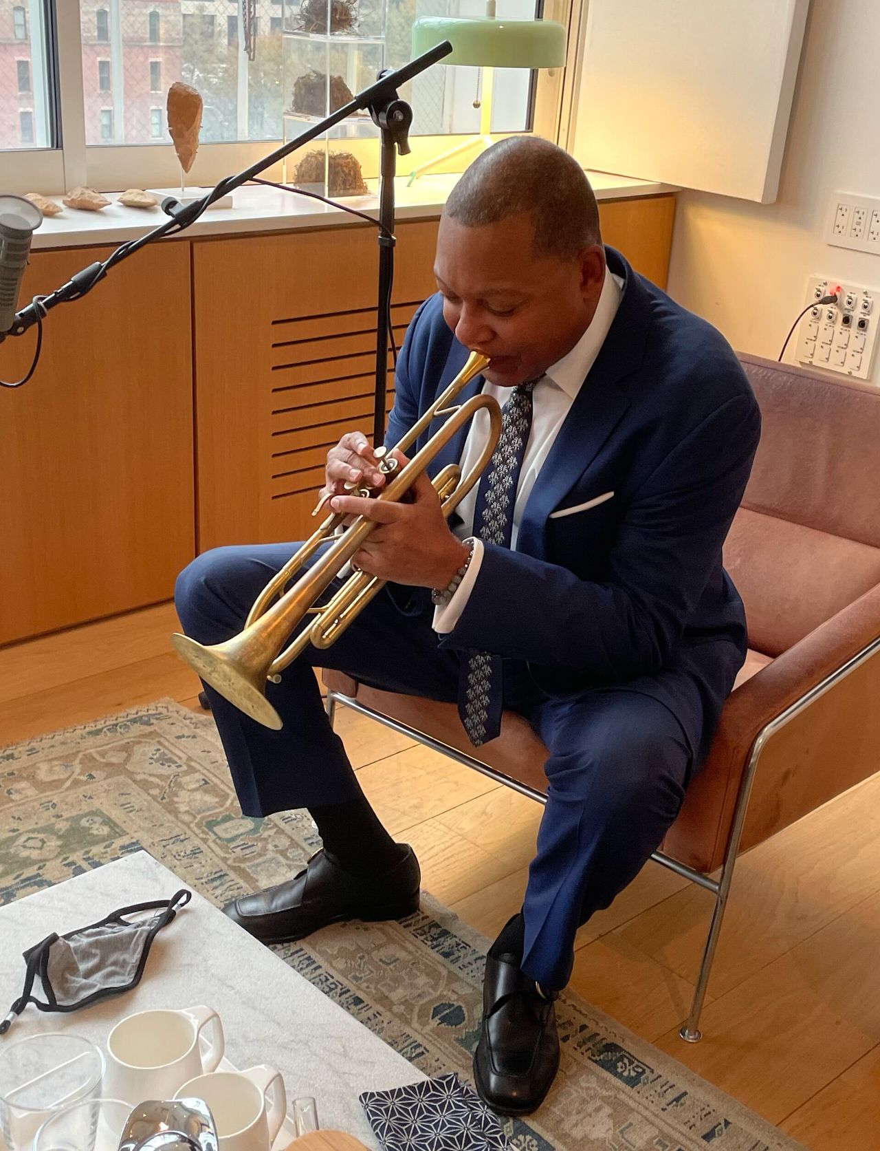 Wynton Marsalis.