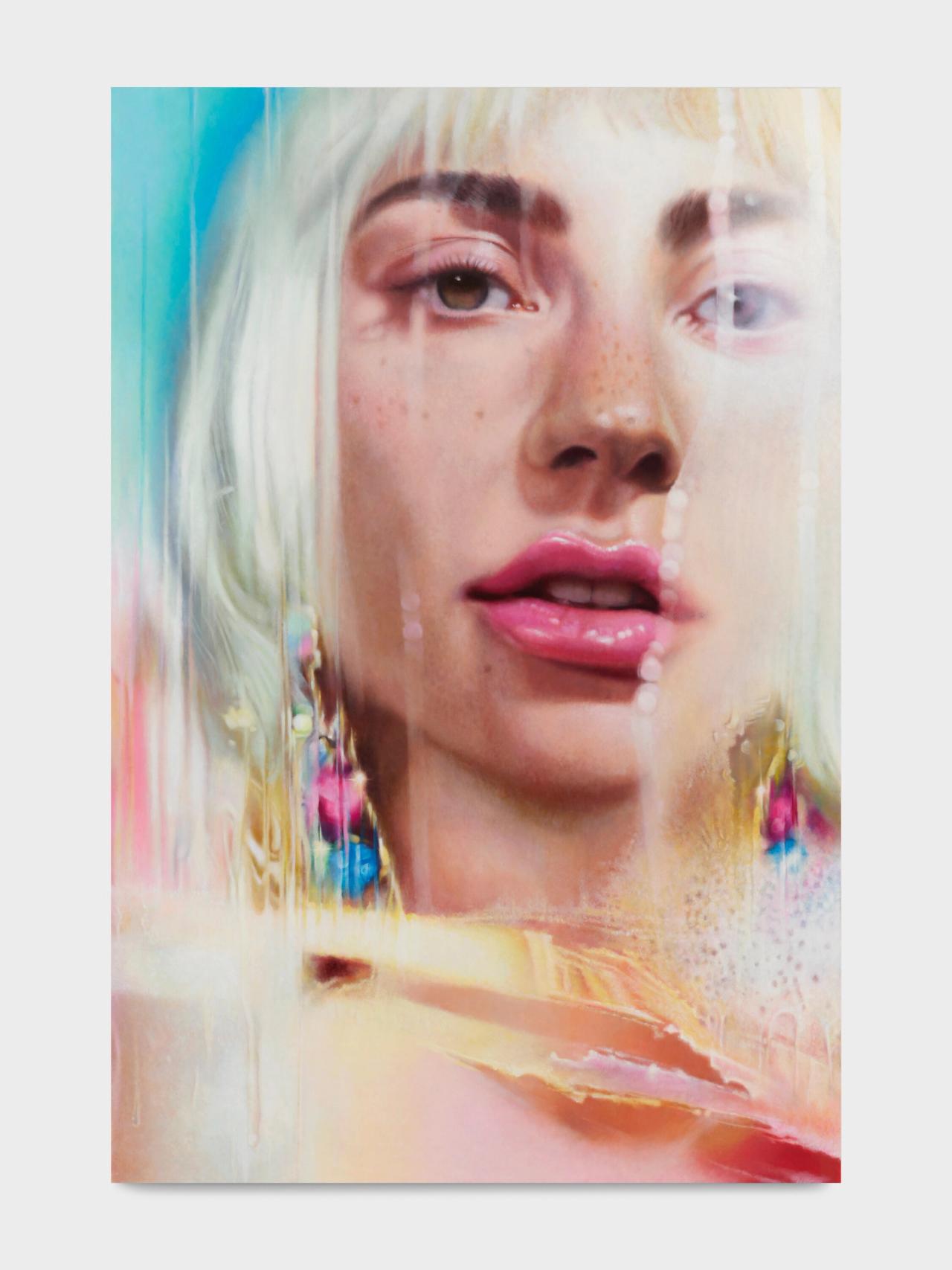 “Lady Gaga” (2021-23) by Marilyn Minter. (Courtesy LGDR)
