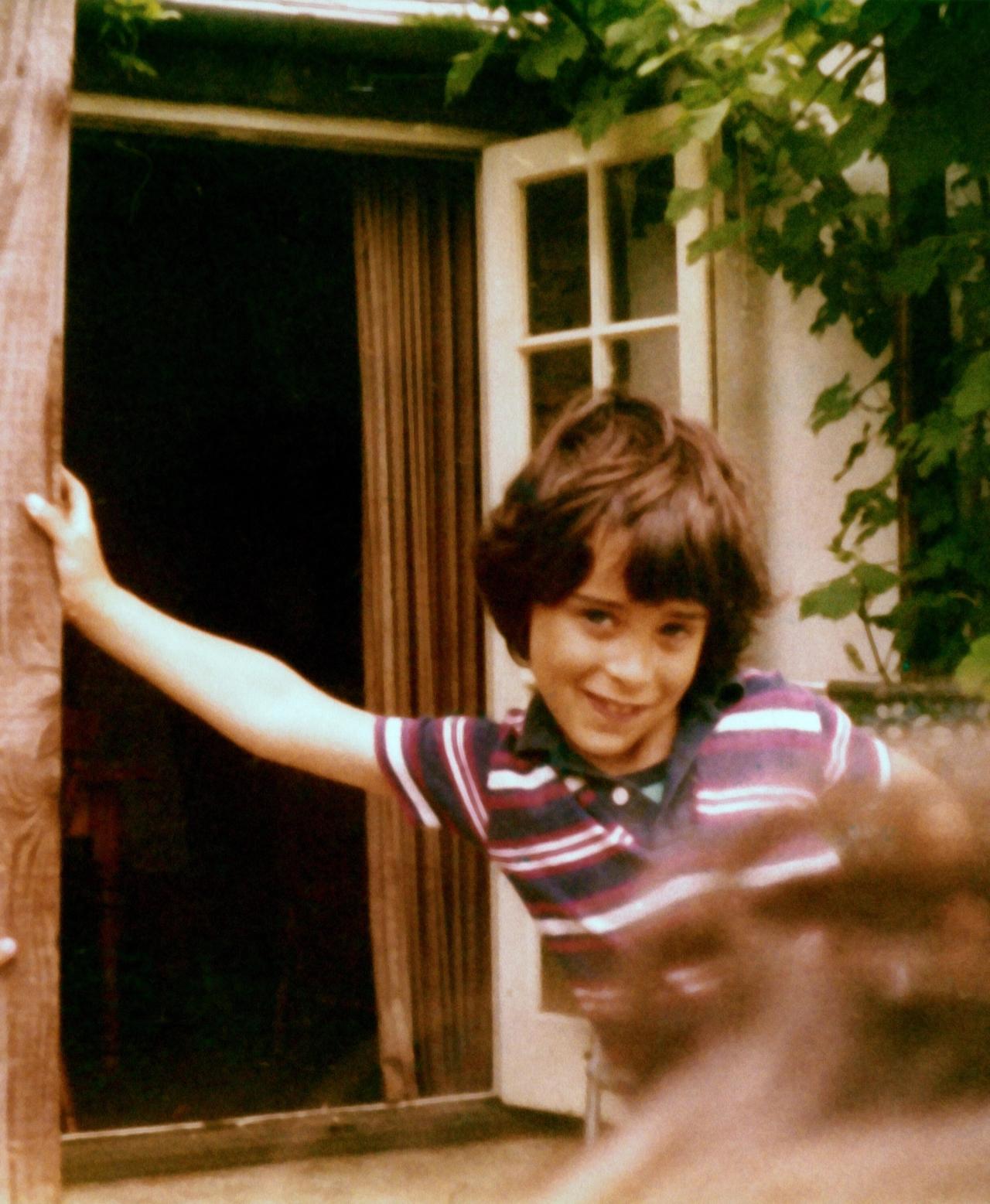 Osgerby as a child in 1977, age 7, in Witney, England, in the county of Oxfordshire. (Courtesy Osgerby Family)