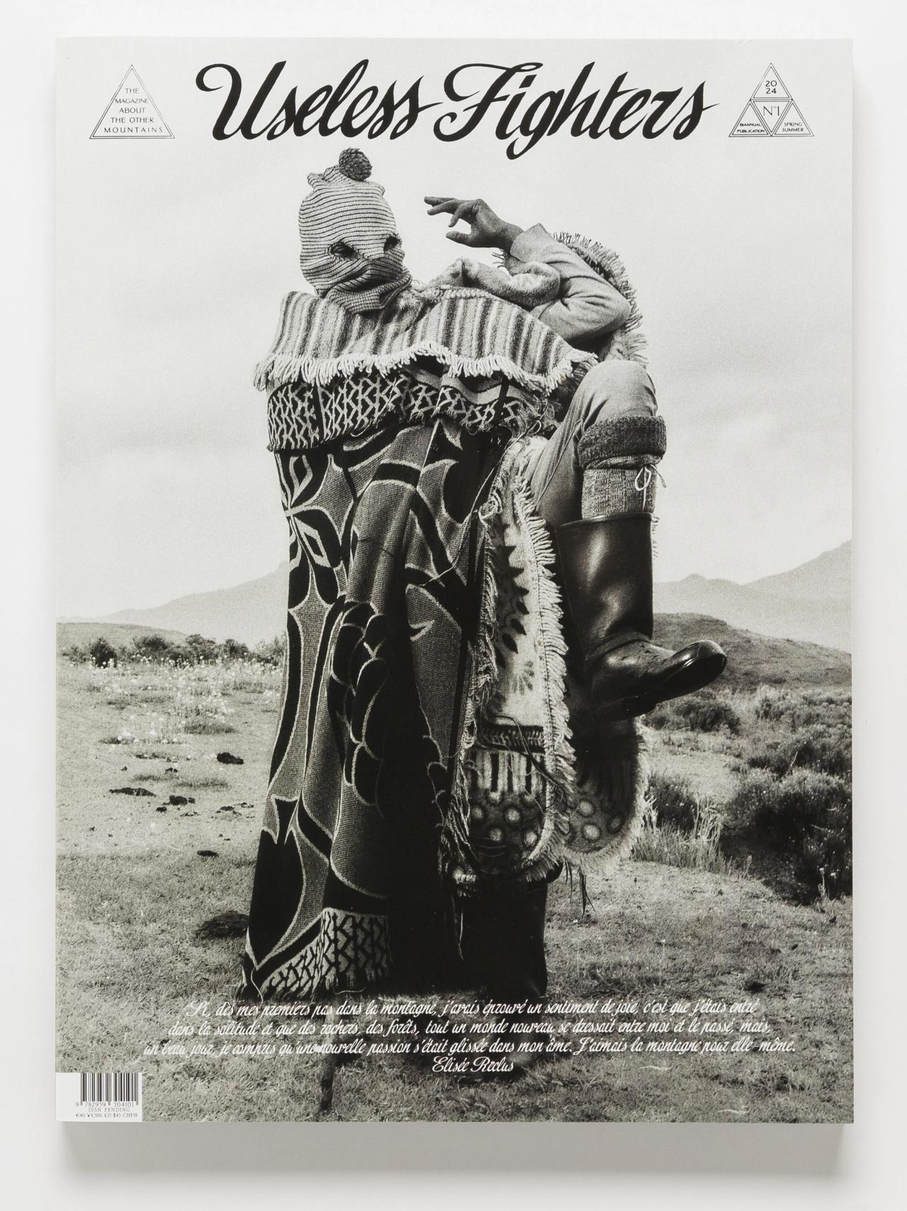 Cover of a recent issue of Useless Fighters. (Courtesy Ramdane Touhami)