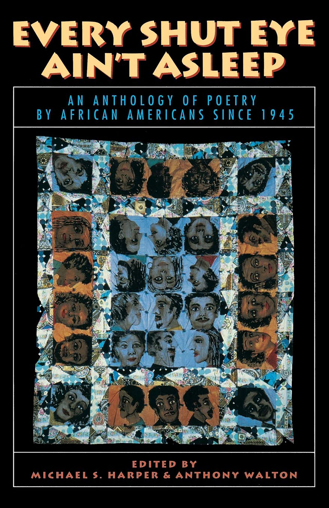 Cover of Every Shut Eye Ain’t Asleep: An Anthology of Poetry by African Americans Since 1945, edited by Michael S. Harper and Anthony Walton. (Courtesy Back Bay Books)