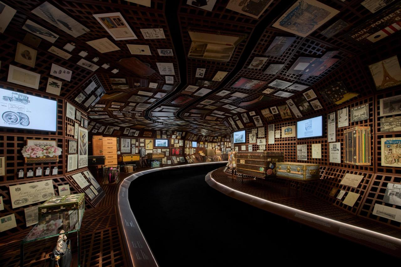 Louis Vuitton’s 2025 “Visionary Journeys” exhibition, designed by OMA and Shigematsu, shown in Seoul, South Korea. (Photo: Kwa Yong Lee/Courtesy Louis Vuitton)