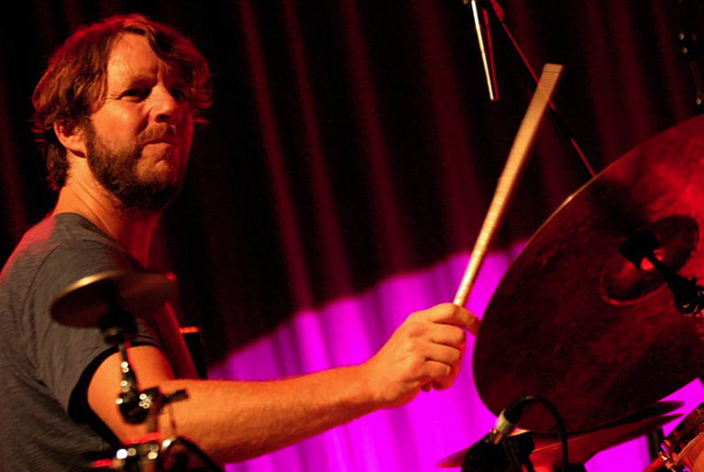 Martin on stage. (Courtesy Billy Martin)