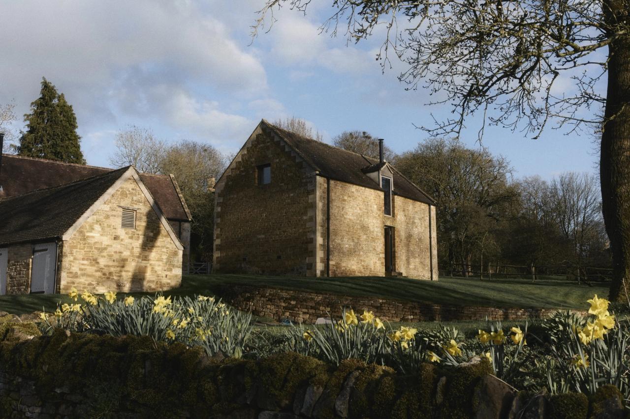 Pawson’s Home Farm in Oxfordshire, designed from 2013 to 2019, photographed during his interview for this episode of Time Sensitive. (Photo: Suzie Howell for The Slowdown)