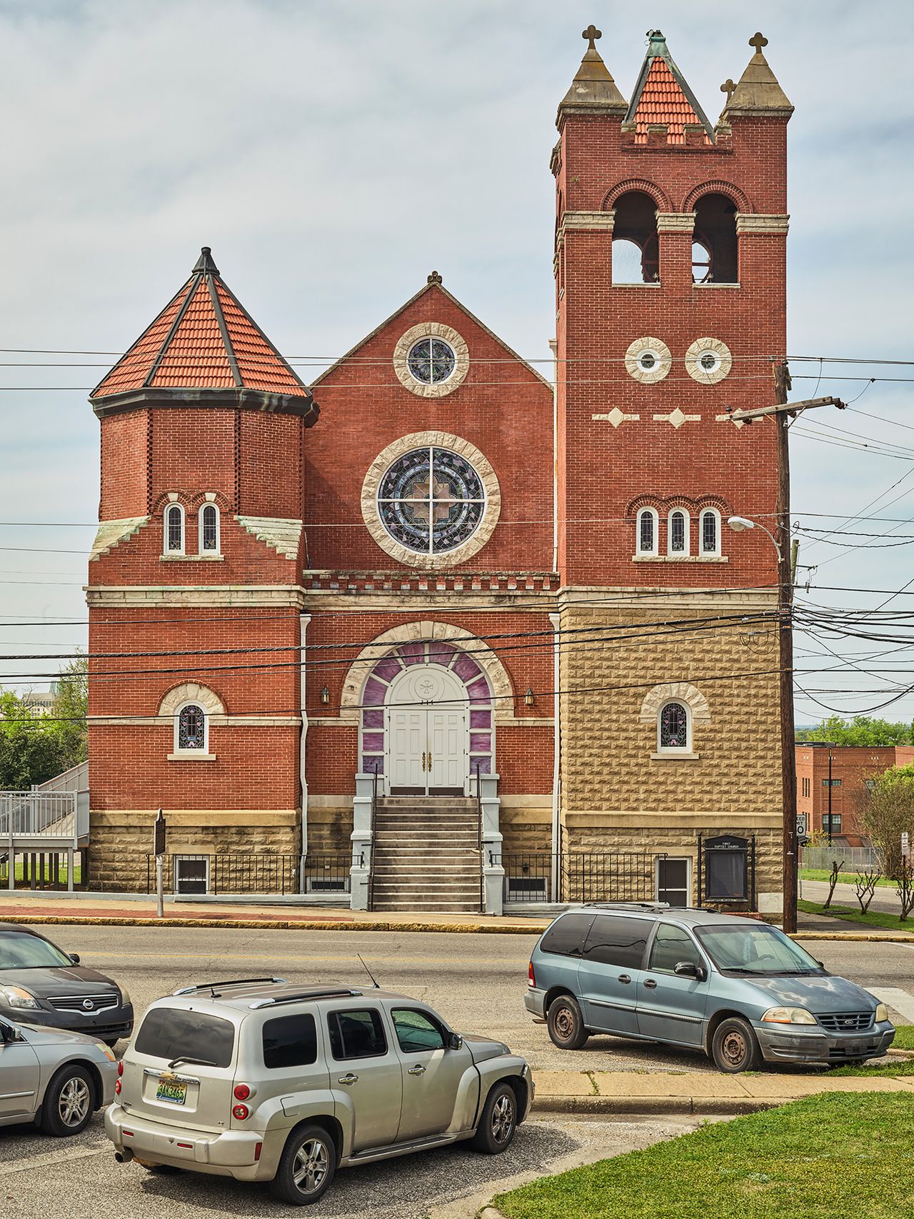 The Brick-a-day Church (also known as the First Baptist Church) in Montgomery, Alabama. (Courtesy Alabama African American Civil Rights Heritage Sites Consortium)