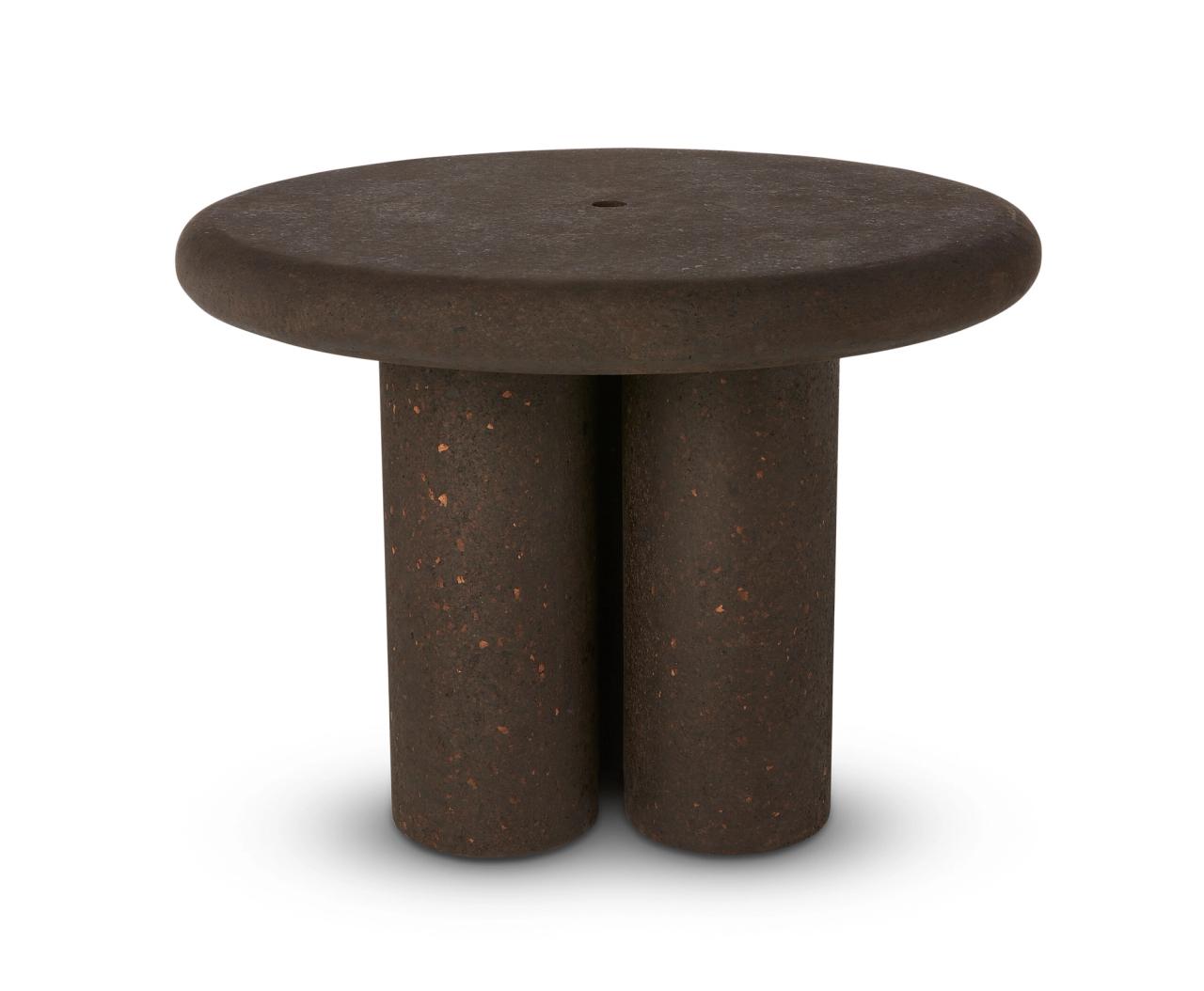 The Cork Round dining table designed by Dixon. (Courtesy Tom Dixon)