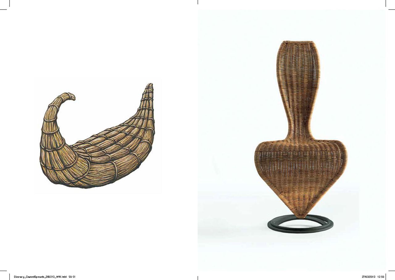 An iteration of the S-Chair, designed by Dixon, as featured in his book Dixonary. (Courtesy Tom Dixon)