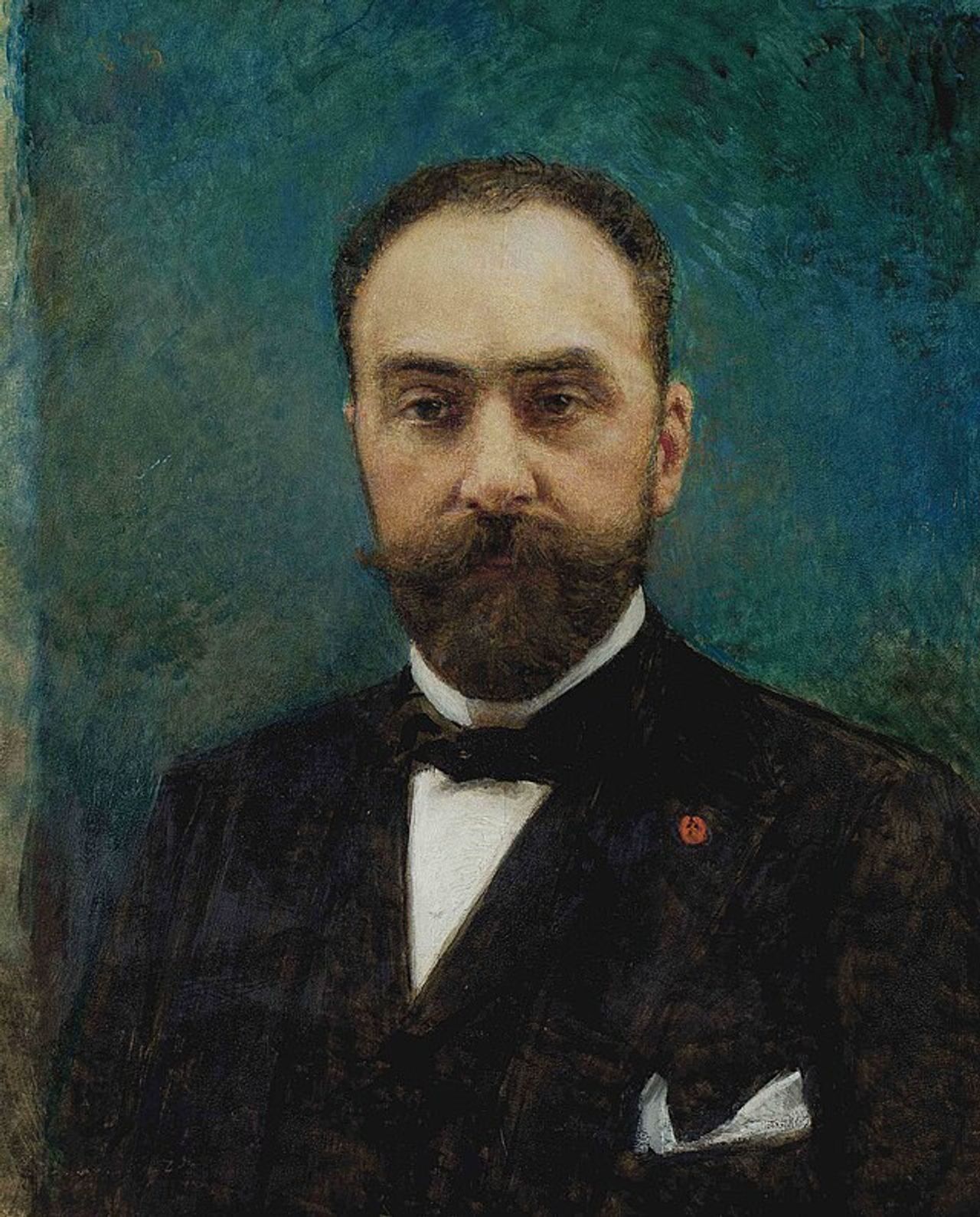 A 1906 portrait of Charles Ephrussi by Léon Bonnat.