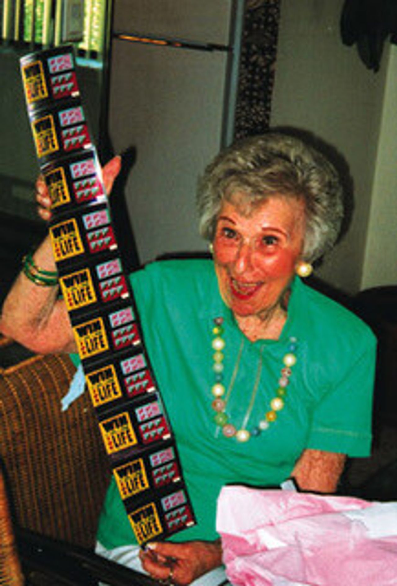 Schachter’s NFT of his grandmother. (Courtesy Kenny Schachter)