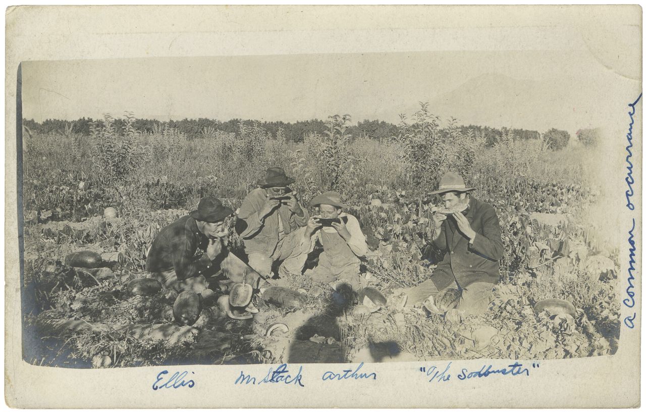Early 1900s photograph of the North Fork by Thomas B. Jamison. (Courtesy the Hotchkiss-Crawford Historical Museum)