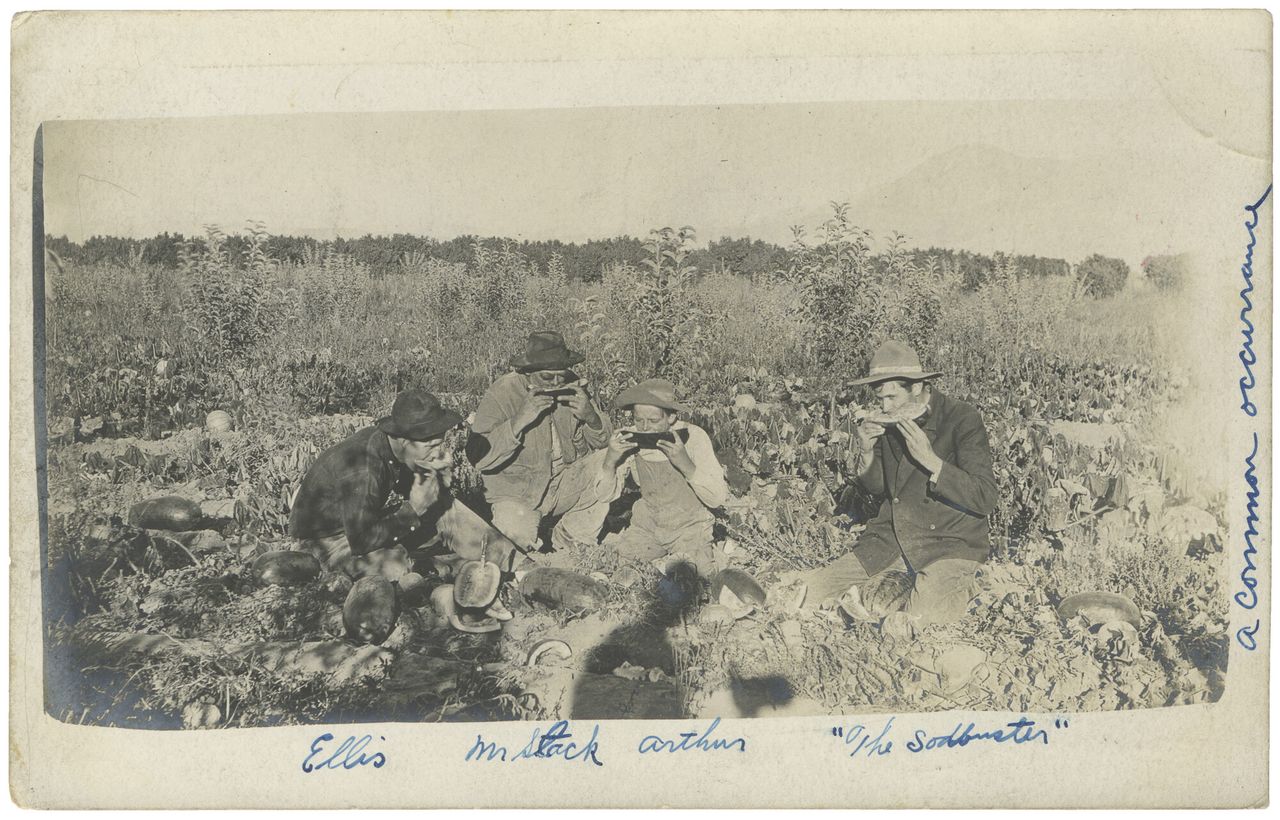 Early 1900s photograph of the North Fork by Thomas B. Jamison. (Courtesy the Hotchkiss-Crawford Historical Museum)