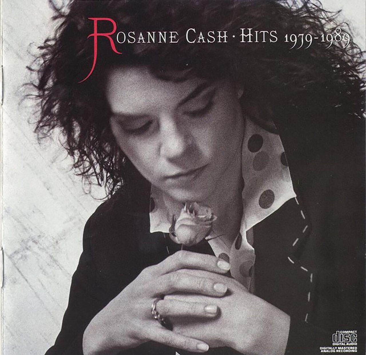 The cover of Rosanne Cash’s 1989 compilation album, Hits 1979–1989