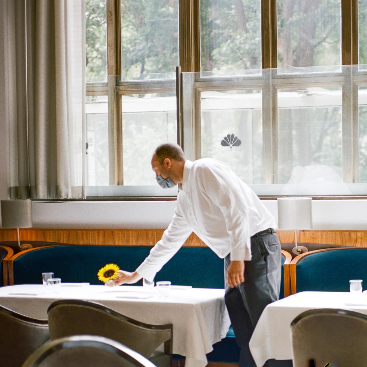 The interior of Eleven Madison Park. (Courtesy Daniel Humm)
