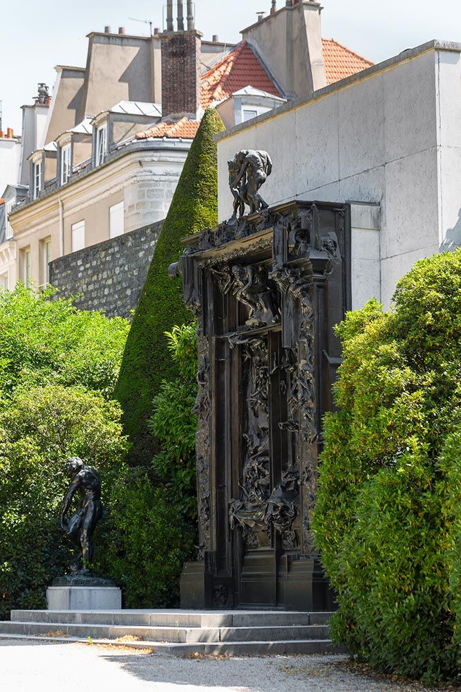 Rodin’s “The Gates of Hell” at the Musée Rodin in Paris. (Copyright Agence Photographique du Musée Rodin/Photo: Pauline Hisbacq and Jérome Manoukian)