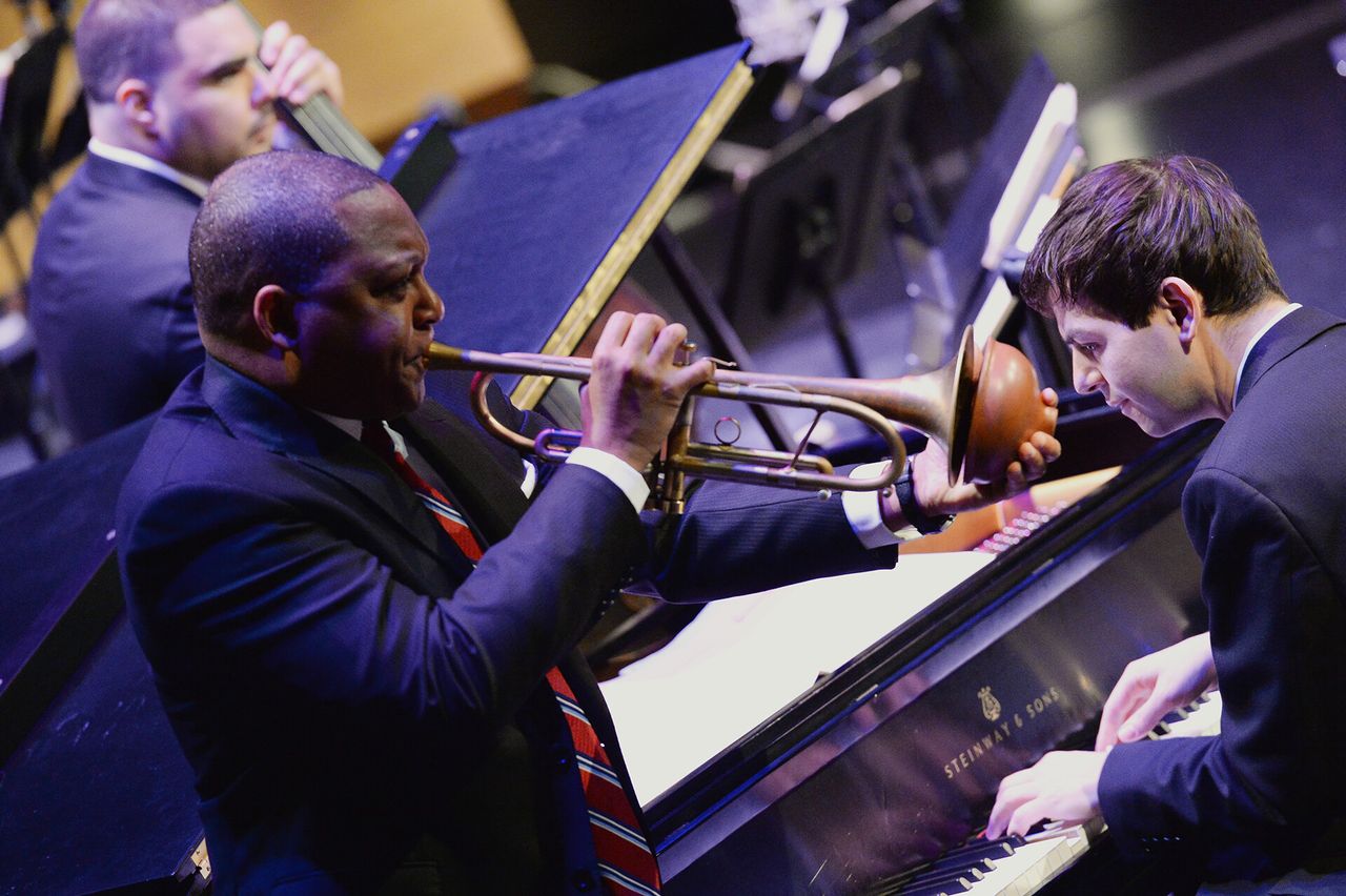 Marsalis performing at Jazz at Lincoln Center. (Photo: Frank Stewart, Courtesy Jazz at Lincoln Center)