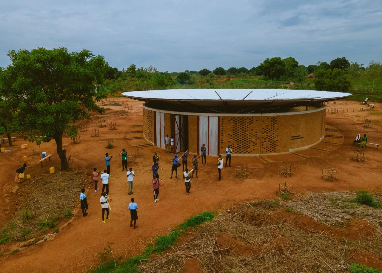 The Bidi Bidi Performing Arts Centre in Uganda. (Photo: Mutua Matheka. Courtesy to.org)