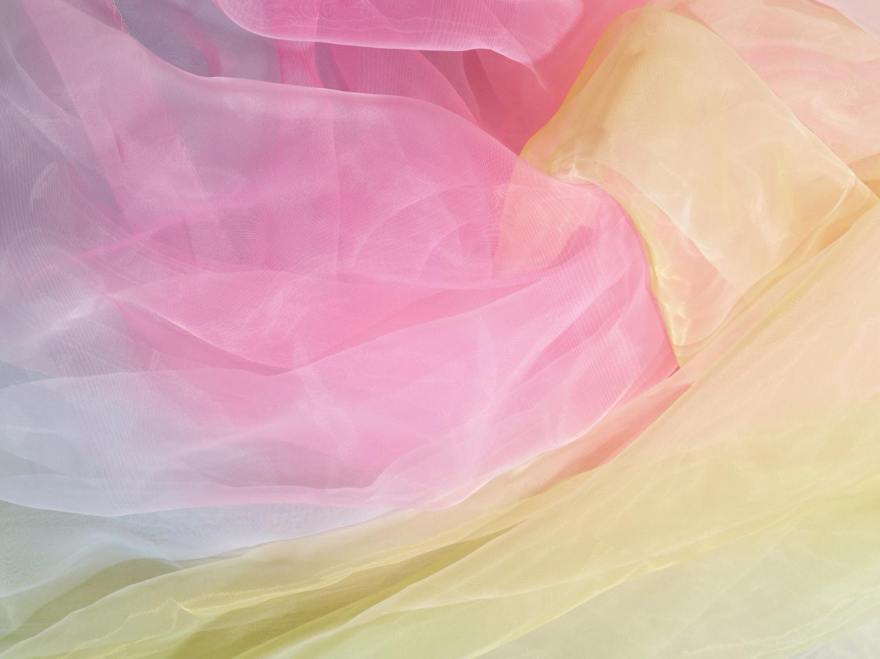 A curtain fabric from Saville’s Technicolour collection with Kvadrat. (Courtesy Kvadrat)