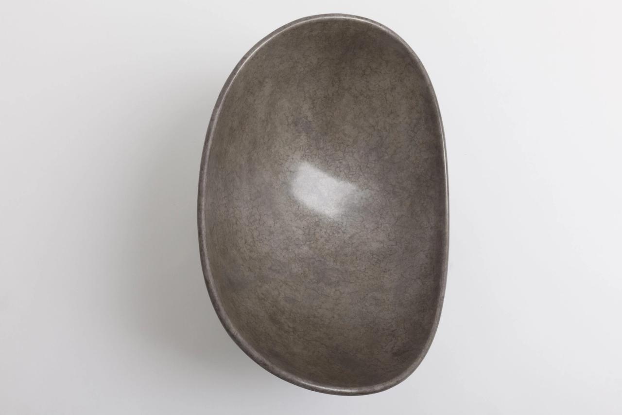 Toogood’s Roly-Poly Chair / Moon (2016) (Photo: Angus Mill. Courtesy Friedman Benda and Faye Toogood)