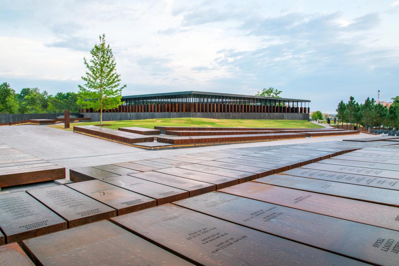 The National Memorial for Peace and Justice, built by MASS Design Group in 2018. (Courtesy MASS Design Group)