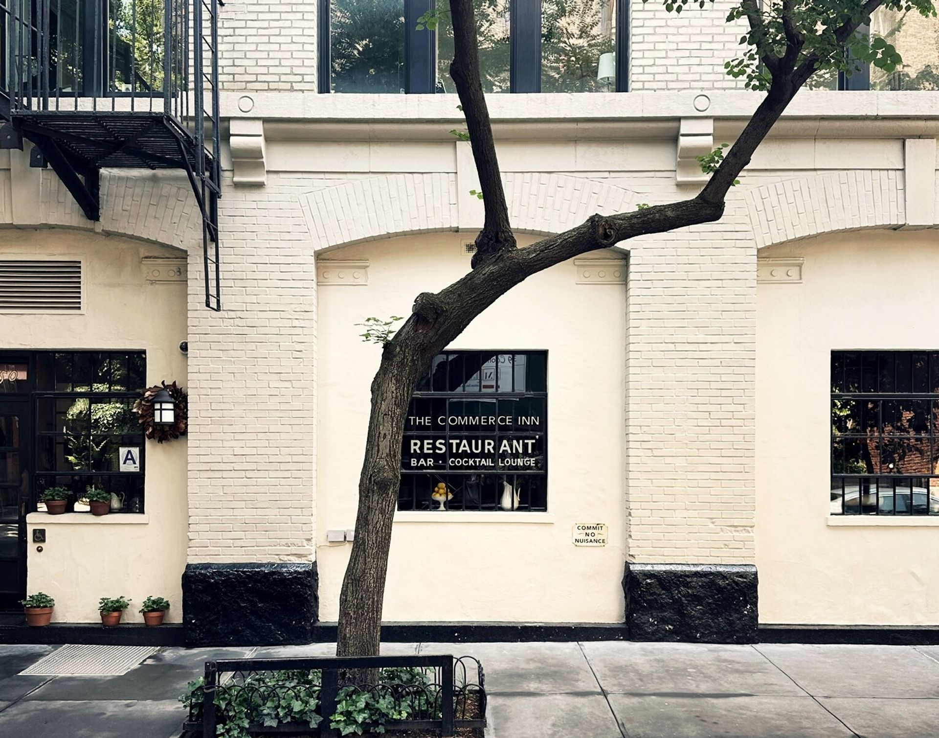 Exterior view of The Commerce Inn. (Courtesy Rita Sodi)