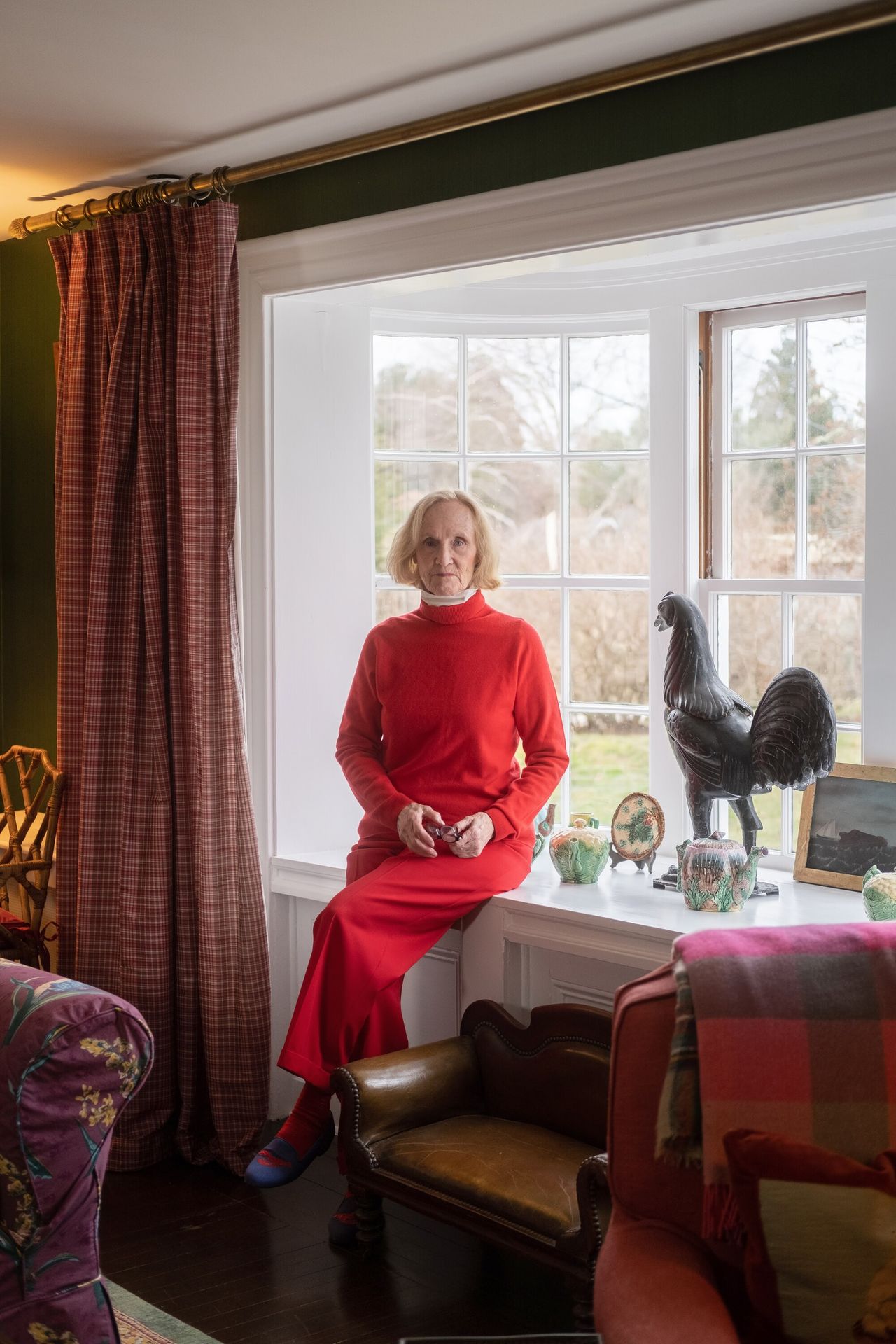 A self portrait by Tina Barney taken in 2023. (Courtesy the artist and Kasmin, New York)