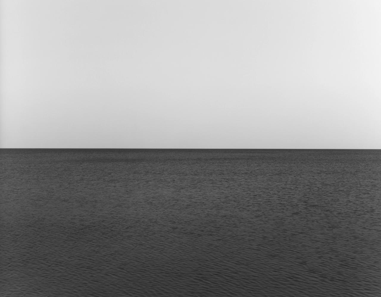 “Baltic Sea, Rügen, 1996 (1996) by Sugimoto. (Courtesy Hiroshi Sugimoto)