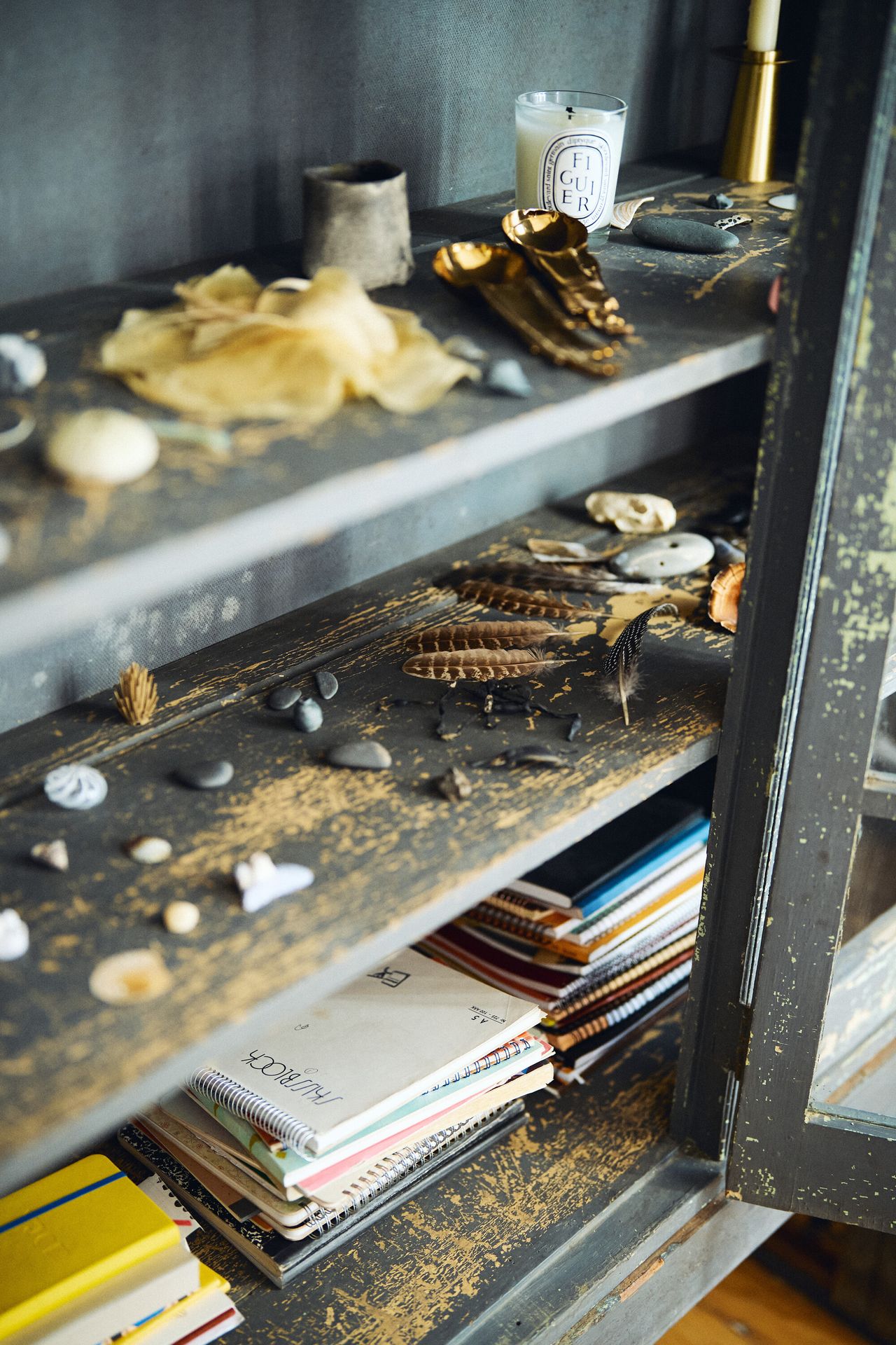 Details of Adelman’s studio. (Courtesy Lindsey Adelman)