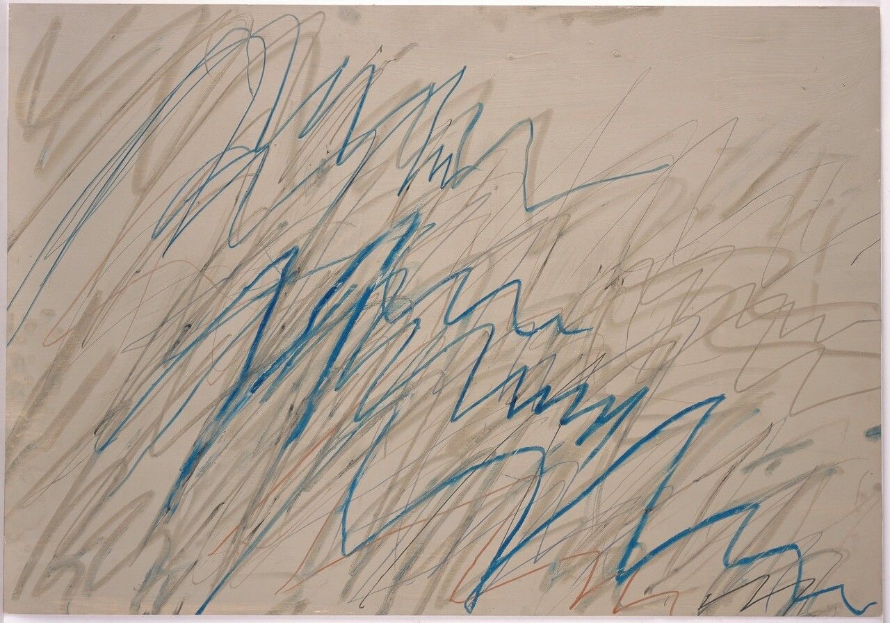 Untitled (1971) by Cy Twombly. (Courtesy Cy Twombly Foundation. © Cy Twombly Foundation)