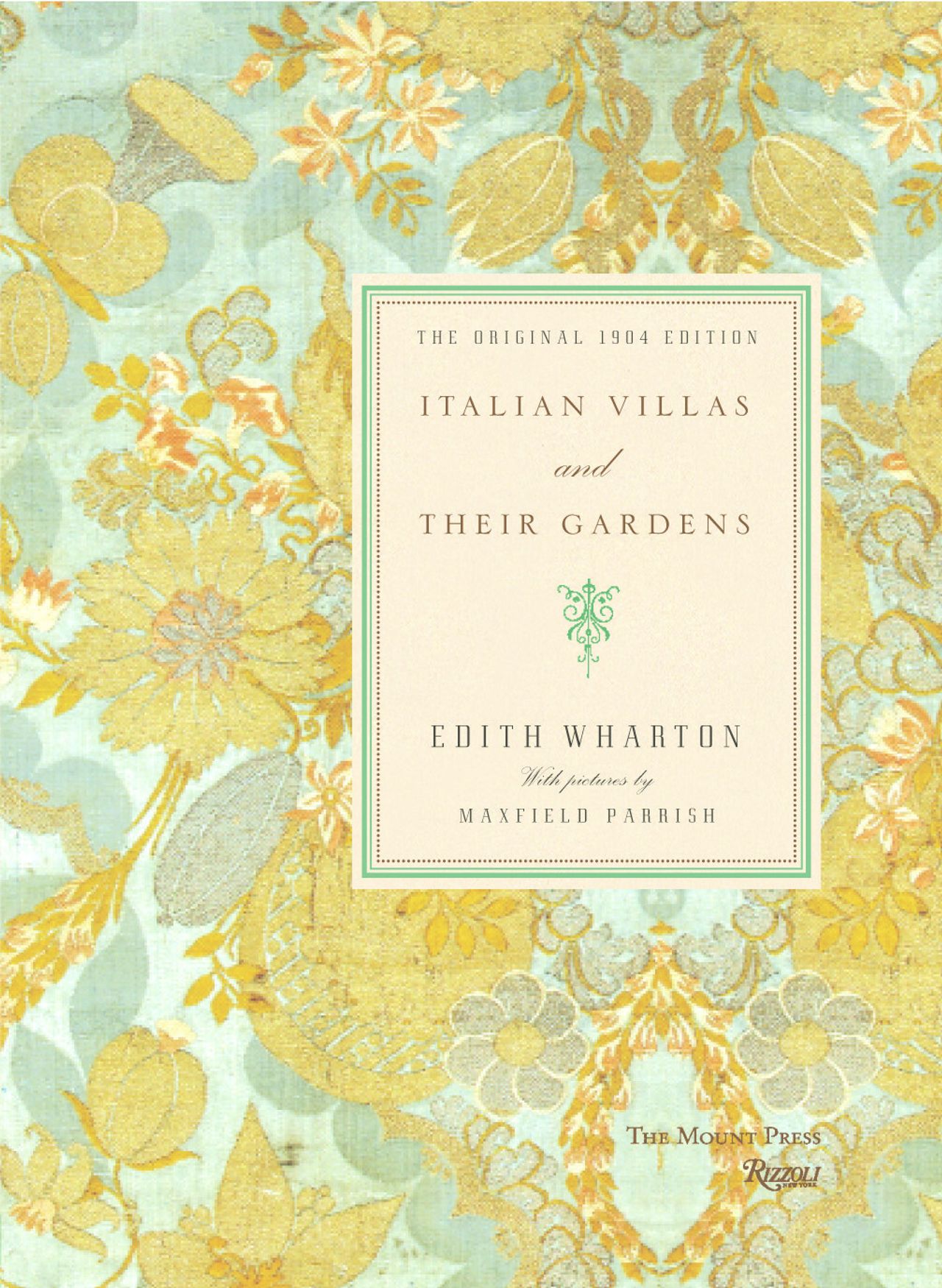 Cover of Italian Villas and Their Gardens by Edith Wharton. (Courtesy Rizzoli)