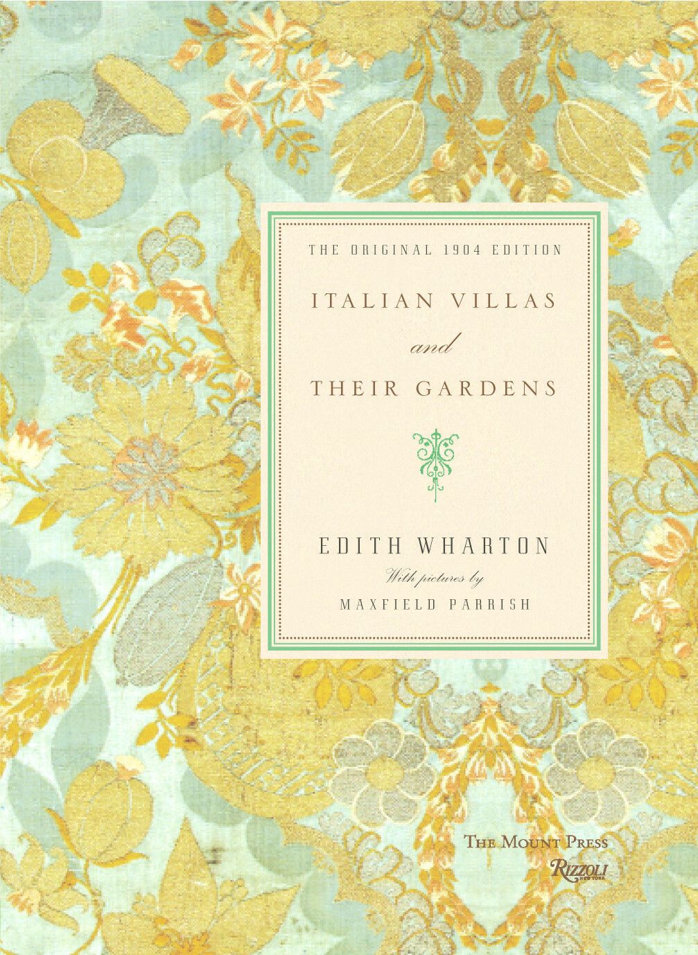 Cover of Italian Villas and Their Gardens by Edith Wharton. (Courtesy Rizzoli)