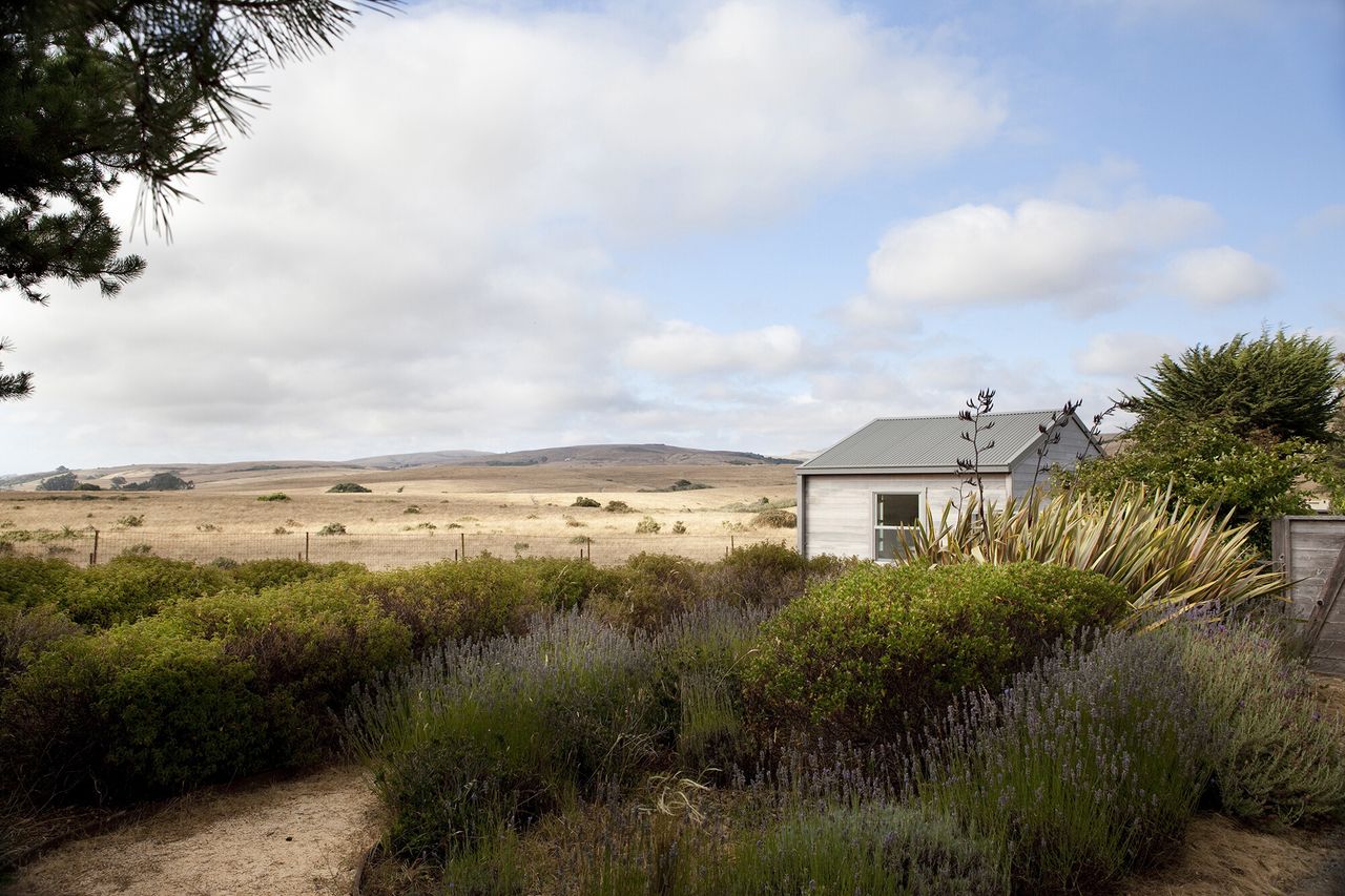 Koren’s home in Point Reyes, California. (Photo: Paul Dyer. Courtesy Leonard Koren)