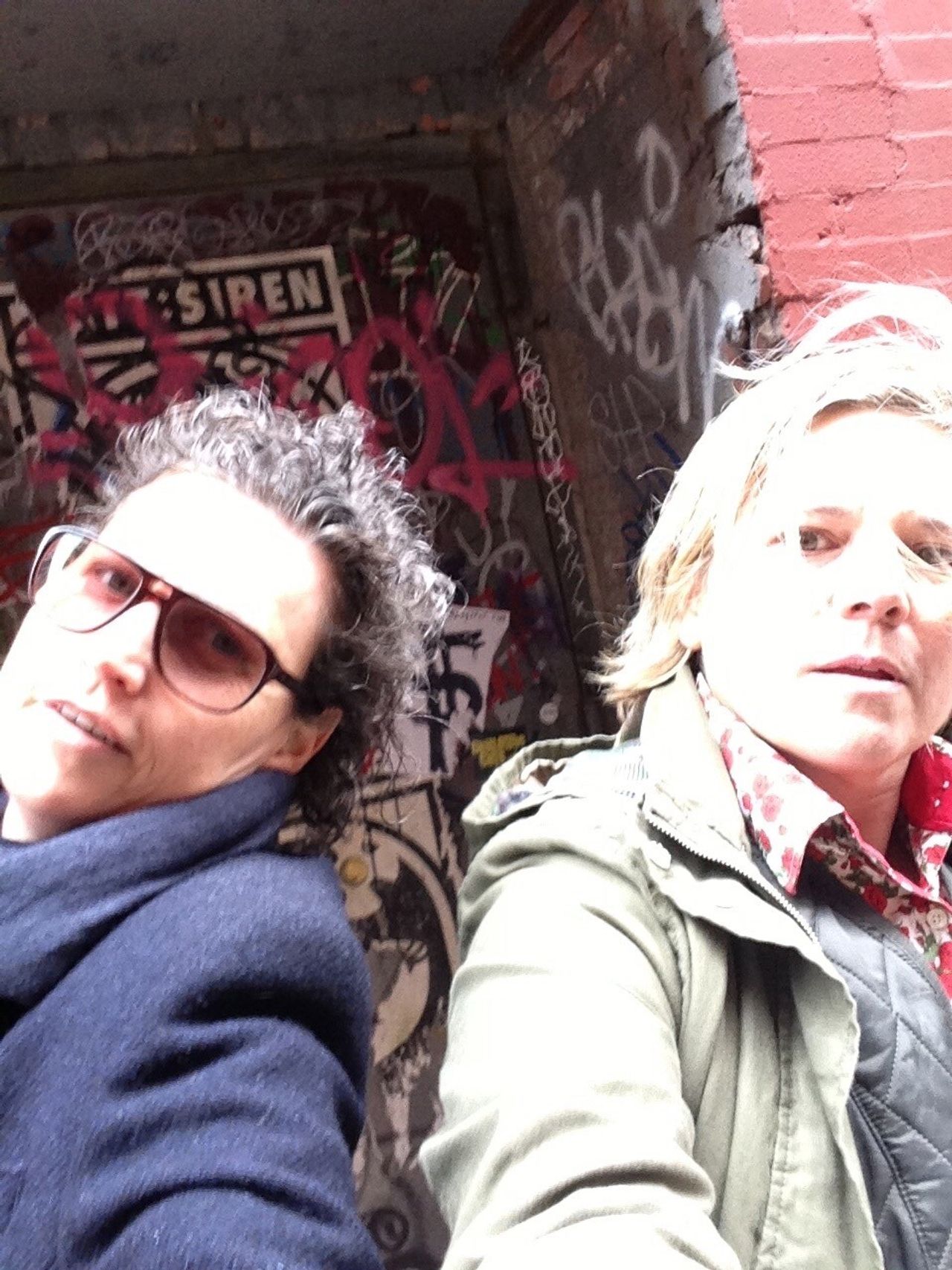 Sodi (left) and Williams. (Courtesy Rita Sodi)