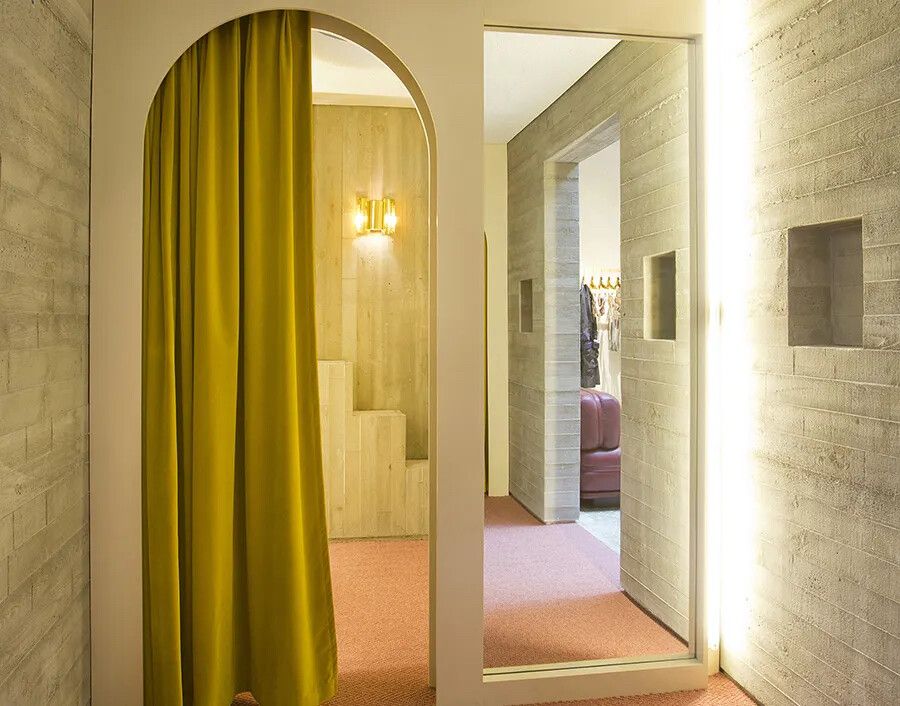 The Rachel Comey fitting room in SoHo. (Courtesy Rachel Comey)