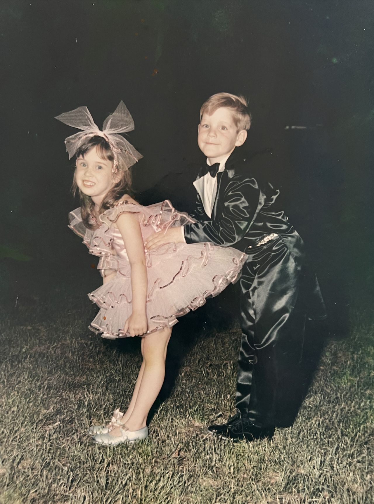 Martin as a child, performing a tap routine. (Courtesy Billy Martin)