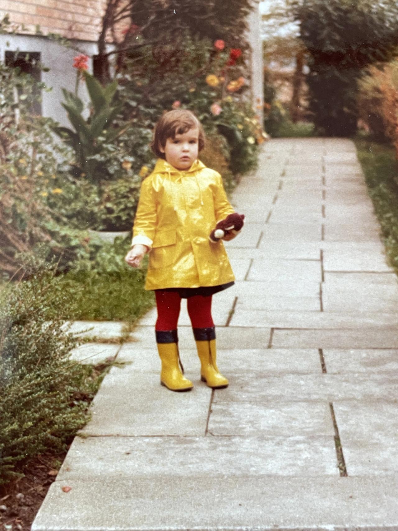 Eisenberg as a child, growing up in Switzerland. (Courtesy Tina Roth Eisenberg)