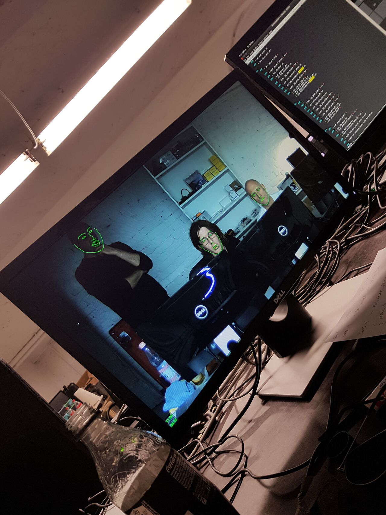 Paglen and others Paglen using facial recognition software.