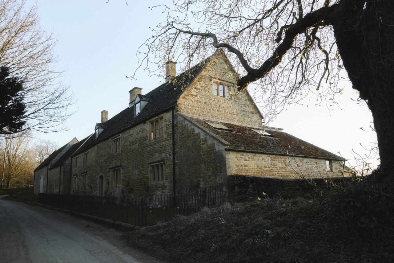 Pawson’s Home Farm in Oxfordshire, designed from 2013 to 2019, photographed during his interview for this episode of Time Sensitive. (Photo: Suzie Howell for The Slowdown)