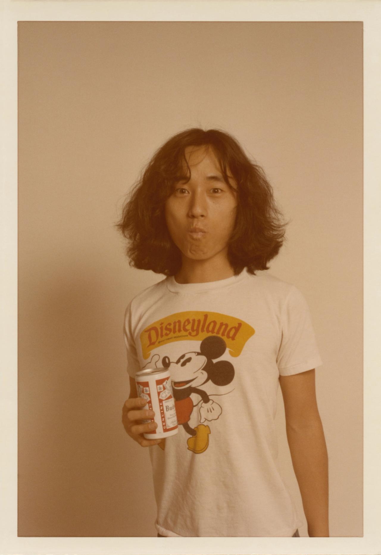 Sugimoto in his twenties. (Courtesy Hiroshi Sugimoto)