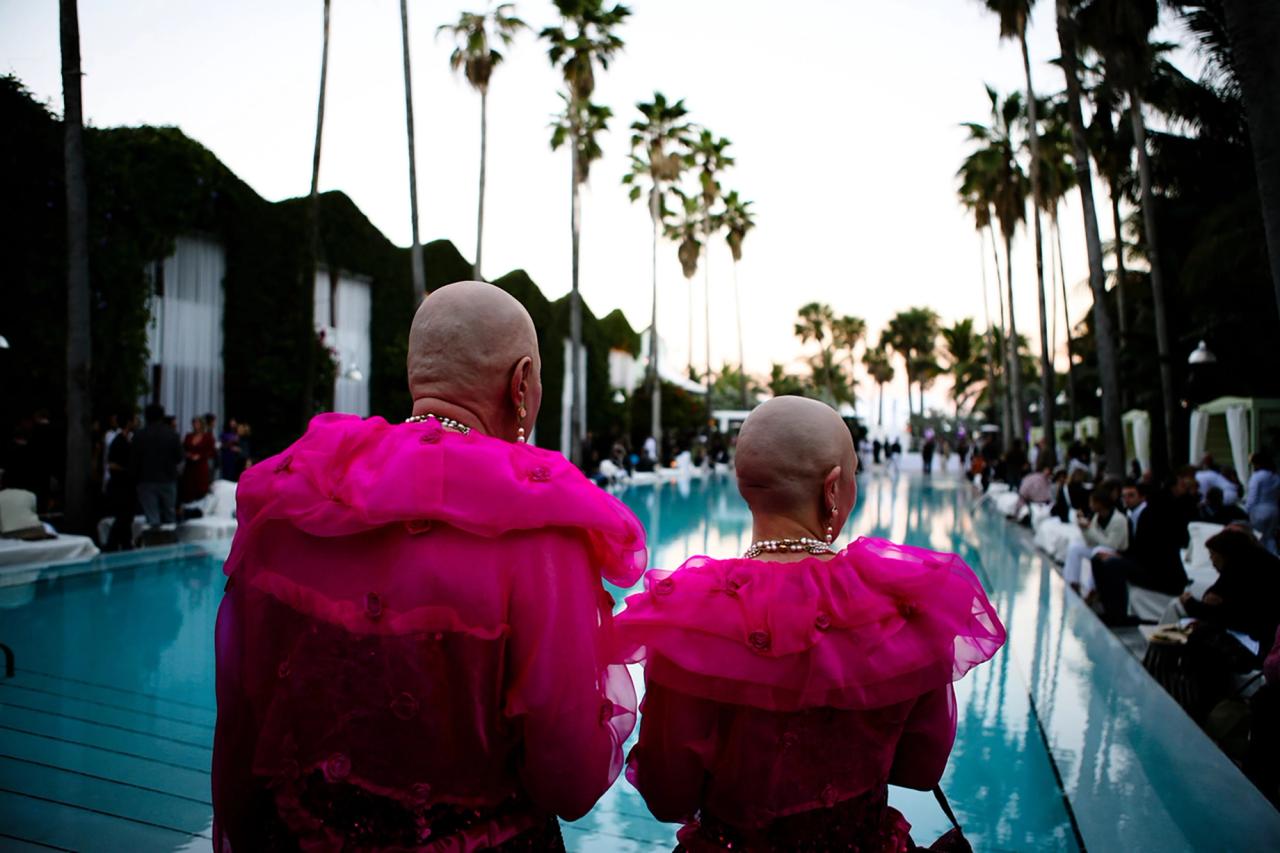 Guests at an Art Basel Miami Beach welcome reception. (Courtesy Art Basel)