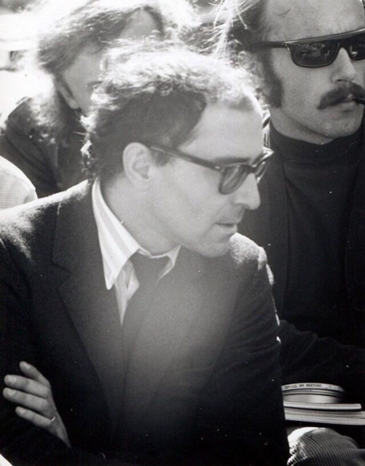 French-Swiss film director Jean-Luc Godard. (Photo: Gary Stevens)