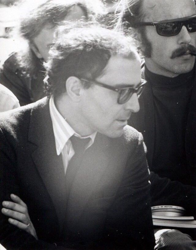 French-Swiss film director Jean-Luc Godard. (Photo: Gary Stevens)