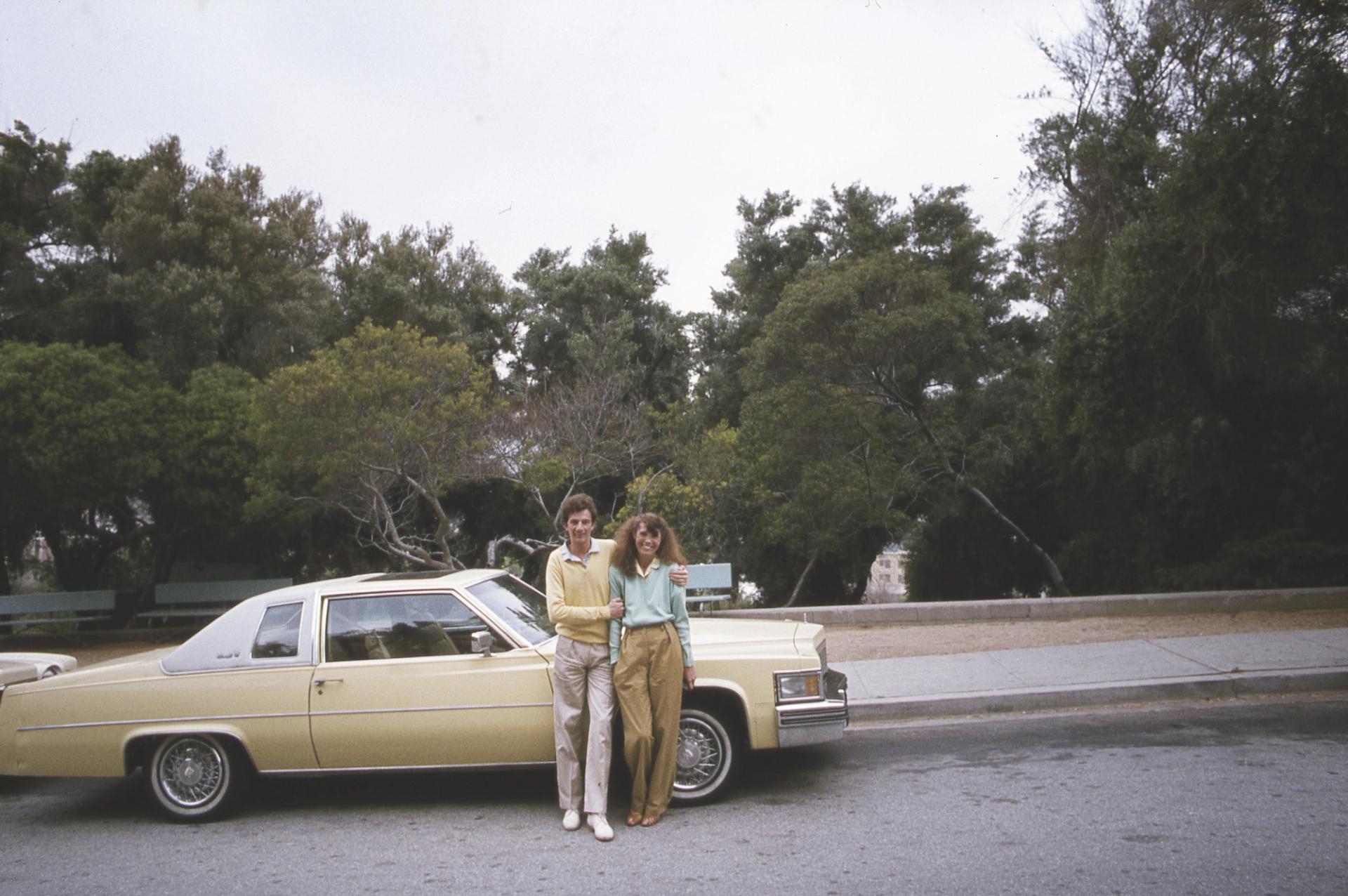 Smith (left) with his wife, Pauline Denyer. (Courtesy Paul Smith)