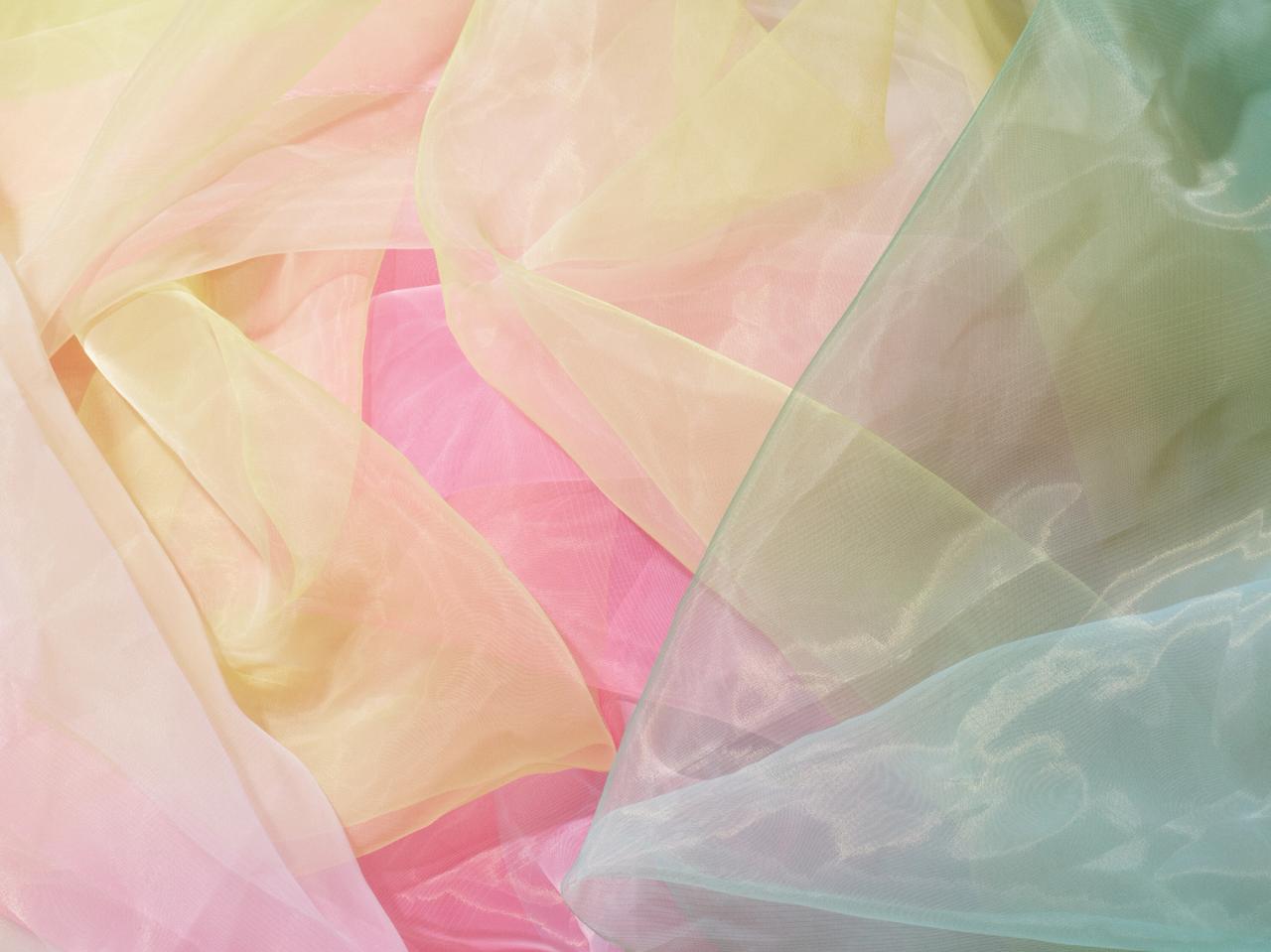 A curtain fabric from Saville’s Technicolour collection with Kvadrat. (Courtesy Kvadrat)