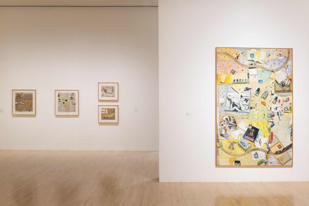 Installation view of “One Day at a Time: Manny Farber and Termite Art” (2018) at the Museum of Contemporary Art (MOCA). (Photo: Zak Kelley. Courtesy MOCA)