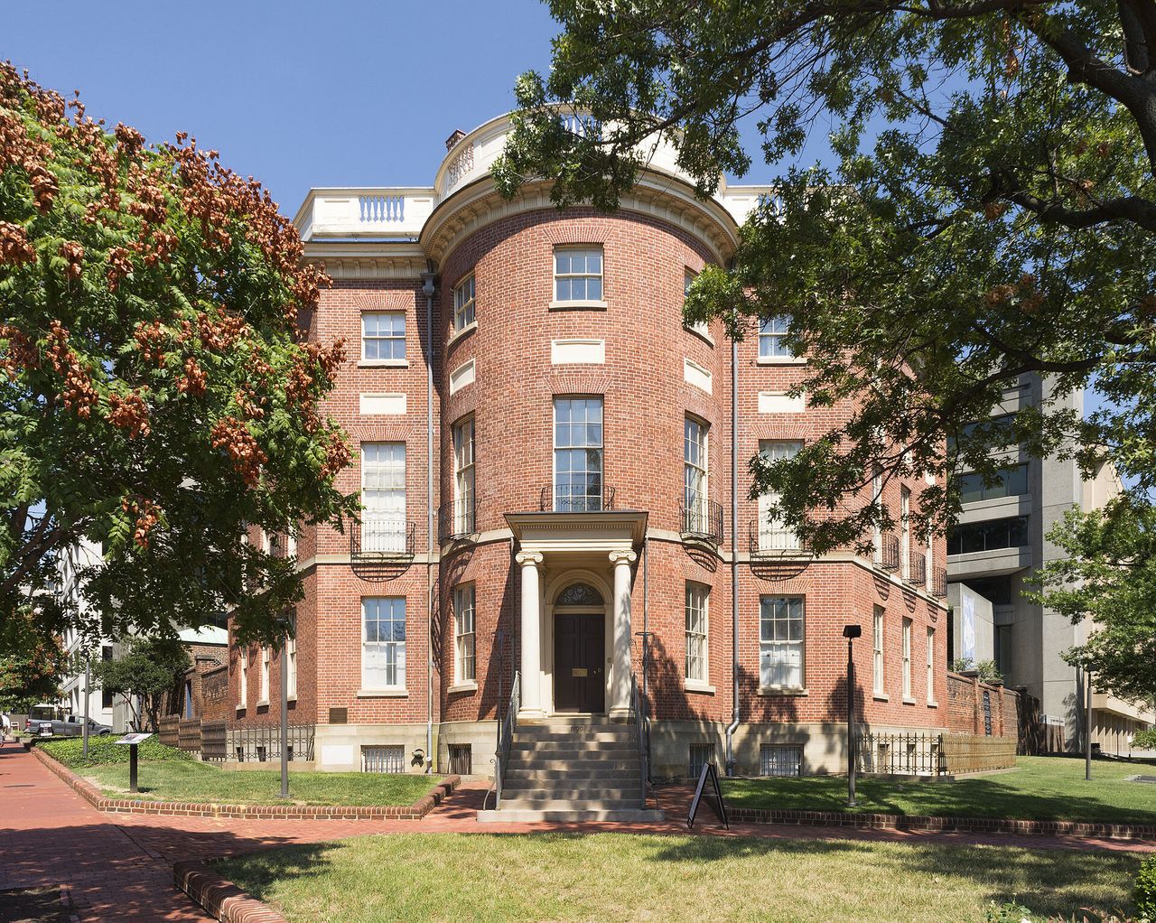The Octagon House in Washington, D.C.