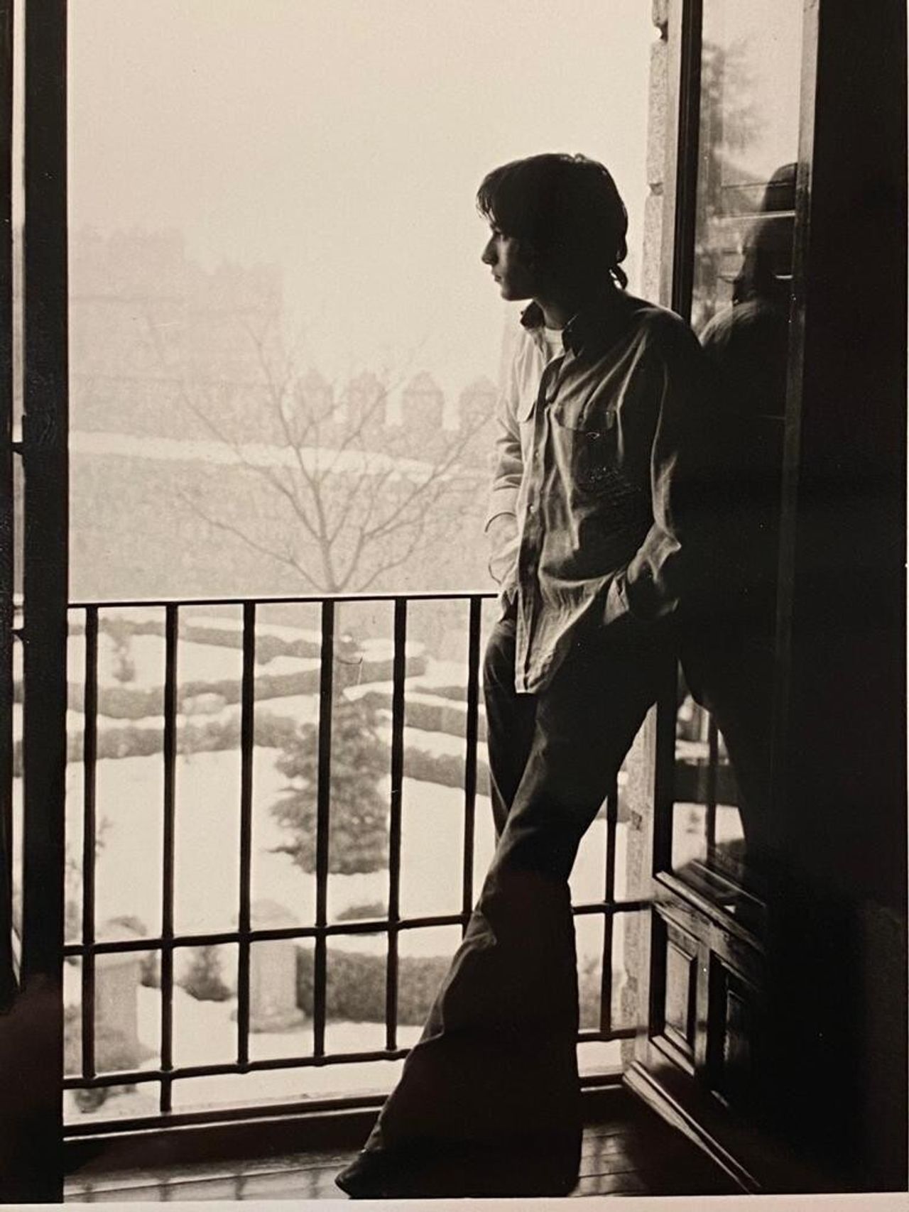 Broza in Spain at age 17. (Courtesy David Broza)